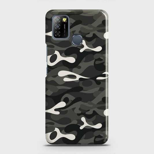 Infinix Smart 5 Cover - Camo Series - Ranger Grey Design - Matte Finish - Snap On Hard Case with LifeTime Colors Guarantee