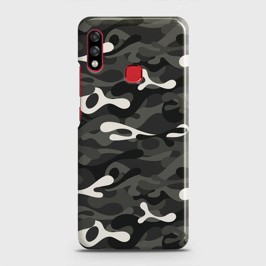 Infinix Hot 7 Pro Cover - Camo Series - Ranger Grey Design - Matte Finish - Snap On Hard Case with LifeTime Colors Guarantee