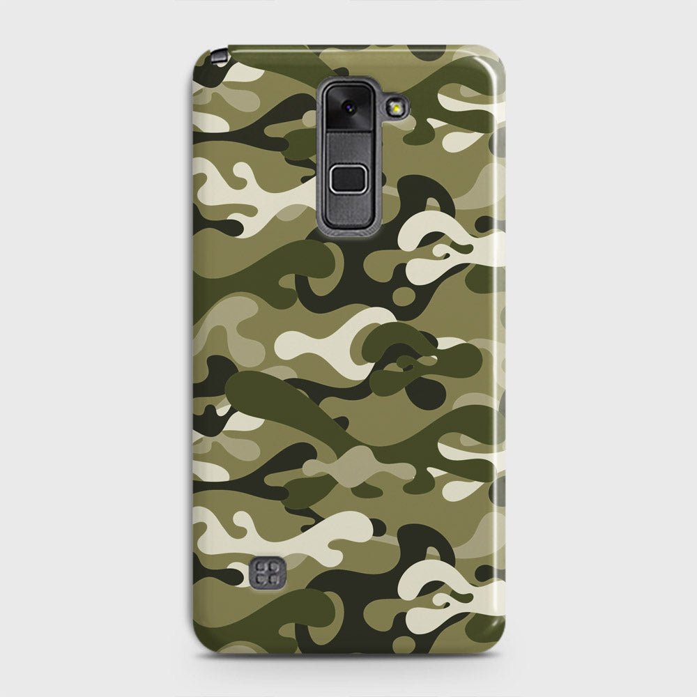 LG Stylus 2 / Stylus 2 Plus / Stylo 2 / Stylo 2 Plus Cover - Camo Series  - Light Green Design - Matte Finish - Snap On Hard Case with LifeTime Colors Guarantee