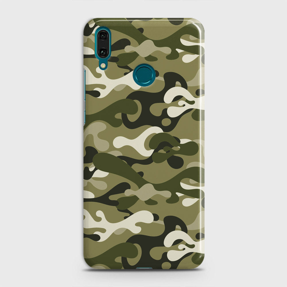 Huawei Nova 3i Cover - Camo Series - Light Green Design - Matte Finish - Snap On Hard Case with LifeTime Colors Guarantee