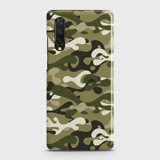 Honor 9X Pro Cover - Camo Series - Light Green Design - Matte Finish - Snap On Hard Case with LifeTime Colors Guarantee