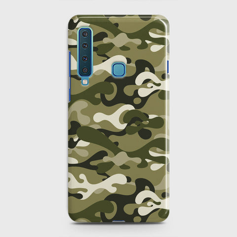 Samsung Galaxy A9s Cover - Camo Series - Light Green Design - Matte Finish - Snap On Hard Case with LifeTime Colors Guarantee