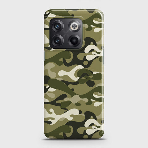 OnePlus Ace Pro Cover - Camo Series - Light Green Design - Matte Finish - Snap On Hard Case with LifeTime Colors Guarantee