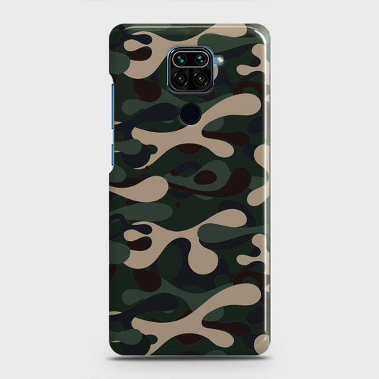 Xiaomi Redmi 10X 4G Cover - Camo Series - Dark Green Design - Matte Finish - Snap On Hard Case with LifeTime Colors Guarantee