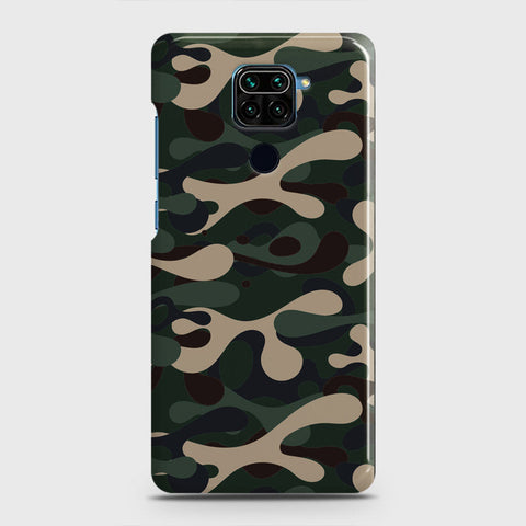 Xiaomi Redmi 10X 4G Cover - Camo Series - Dark Green Design - Matte Finish - Snap On Hard Case with LifeTime Colors Guarantee