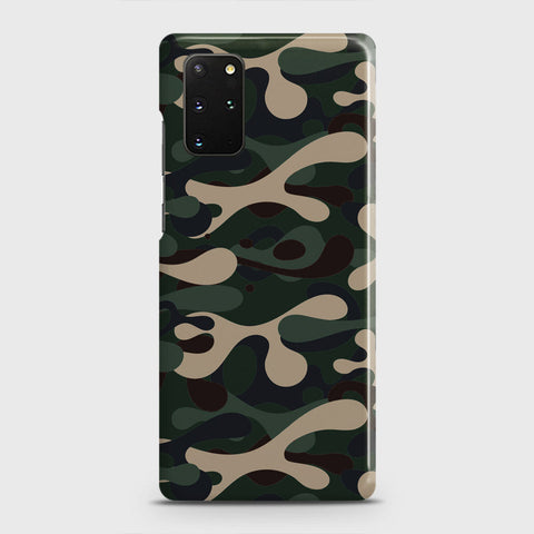 Samsung Galaxy S20 Plus Cover - Camo Series - Dark Green Design - Matte Finish - Snap On Hard Case with LifeTime Colors Guarantee