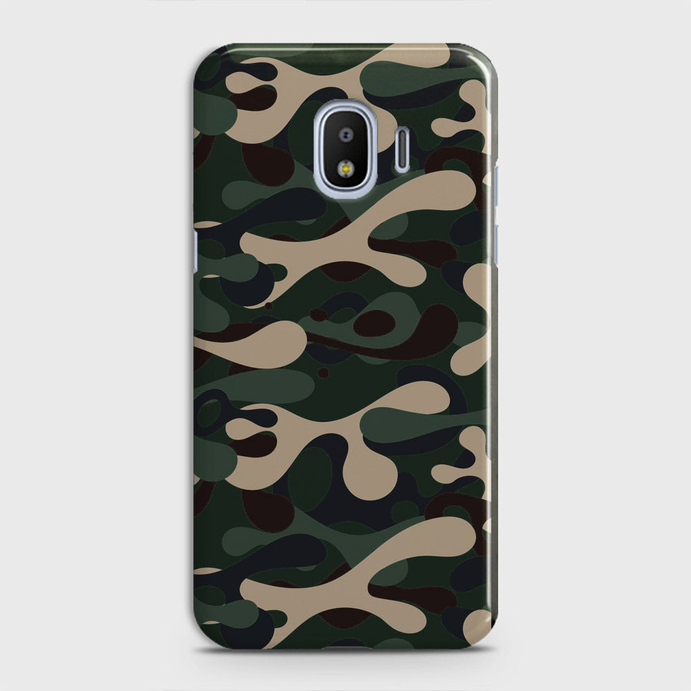 Samsung Galaxy Grand Prime Pro / J2 Pro 2018 Cover - Camo Series - Dark Green Design - Matte Finish - Snap On Hard Case with LifeTime Colors Guarantee