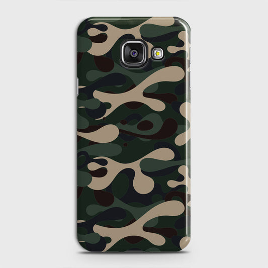 Samsung Galaxy J7 Max Cover - Camo Series - Dark Green Design - Matte Finish - Snap On Hard Case with LifeTime Colors Guarantee