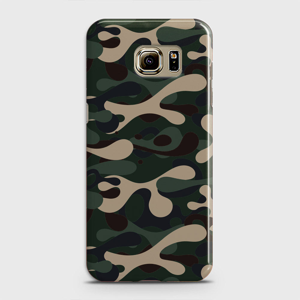 Samsung Galaxy Note 5 Cover - Camo Series - Dark Green Design - Matte Finish - Snap On Hard Case with LifeTime Colors Guarantee