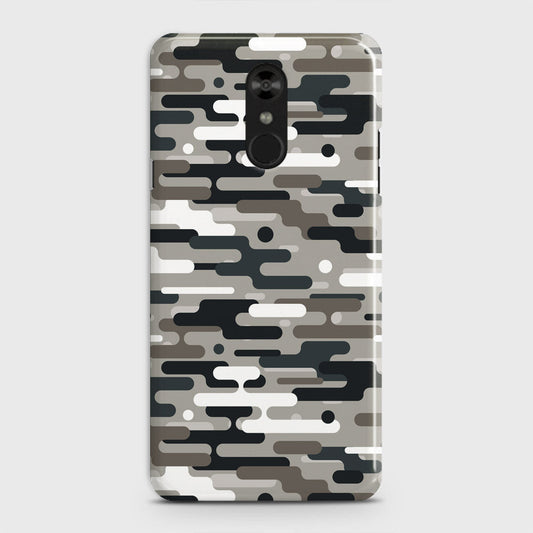 LG Stylo 4 Cover - Camo Series 2 - Black & Olive Design - Matte Finish - Snap On Hard Case with LifeTime Colors Guarantee