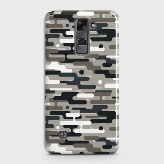 LG Stylus 2 / Stylus 2 Plus / Stylo 2 / Stylo 2 Plus Cover - Camo Series 2 - Black & Olive Design - Matte Finish - Snap On Hard Case with LifeTime Colors Guarantee