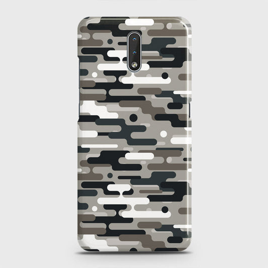 Nokia 2.3 Cover - Camo Series 2 - Black & Olive Design - Matte Finish - Snap On Hard Case with LifeTime Colors Guarantee