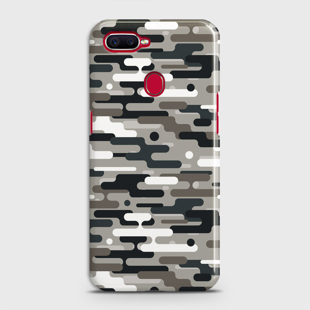 Realme 2 Pro Cover - Camo Series 2 - Black & Olive Design - Matte Finish - Snap On Hard Case with LifeTime Colors Guarantee