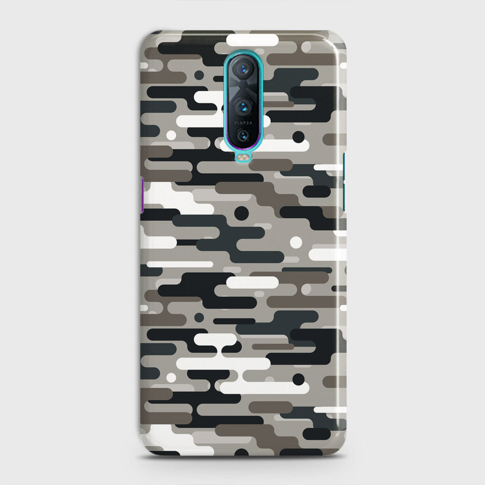 Oppo R17 Pro Cover - Camo Series 2 - Black & Olive Design - Matte Finish - Snap On Hard Case with LifeTime Colors Guarantee