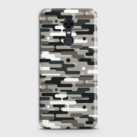 Xiaomi Redmi 5  Cover - Camo Series 2 - Black & Olive Design - Matte Finish - Snap On Hard Case with LifeTime Colors Guarantee