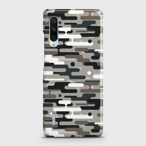 Xiaomi Mi A3 Cover - Camo Series 2 - Black & Olive Design - Matte Finish - Snap On Hard Case with LifeTime Colors Guarantee