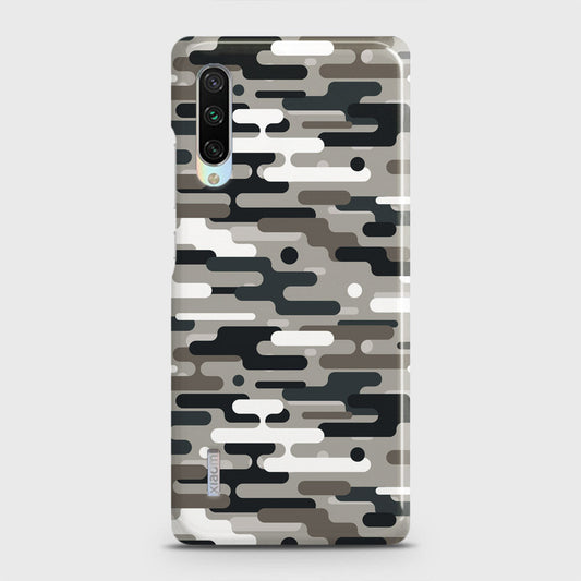 Xiaomi Mi CC9 Cover - Camo Series 2 - Black & Olive Design - Matte Finish - Snap On Hard Case with LifeTime Colors Guarantee