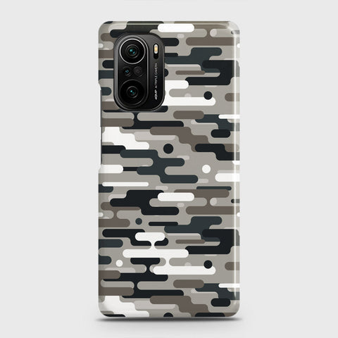 Xiaomi Mi 11X Cover - Camo Series 2 - Black & Olive Design - Matte Finish - Snap On Hard Case with LifeTime Colors Guarantee