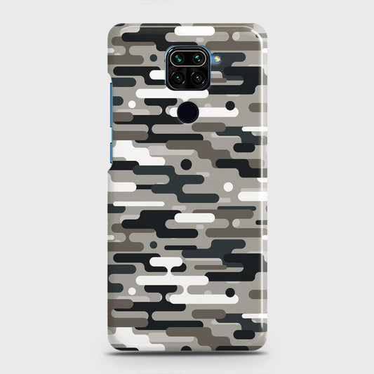 Xiaomi Redmi 10X 4G Cover - Camo Series 2 - Black & Olive Design - Matte Finish - Snap On Hard Case with LifeTime Colors Guarantee
