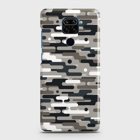 Xiaomi Redmi 10X 4G Cover - Camo Series 2 - Black & Olive Design - Matte Finish - Snap On Hard Case with LifeTime Colors Guarantee