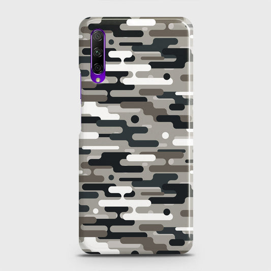 Honor 9X Cover - Camo Series 2 - Black & Olive Design - Matte Finish - Snap On Hard Case with LifeTime Colors Guarantee