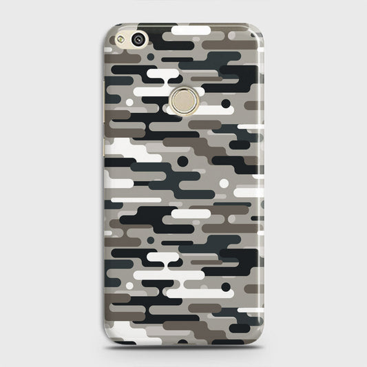 Huawei Nova Lite Cover - Camo Series 2 - Black & Olive Design - Matte Finish - Snap On Hard Case with LifeTime Colors Guarantee
