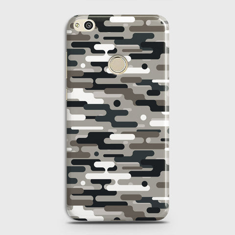 Huawei Nova Lite Cover - Camo Series 2 - Black & Olive Design - Matte Finish - Snap On Hard Case with LifeTime Colors Guarantee