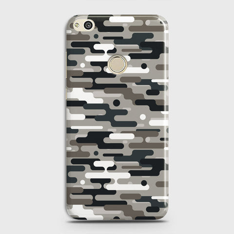 Huawei Honor 8C Cover - Camo Series 2 - Black & Olive Design - Matte Finish - Snap On Hard Case with LifeTime Colors Guarantee