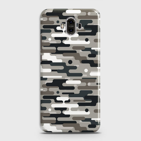 Huawei Mate 10 Cover - Camo Series 2 - Black & Olive Design - Matte Finish - Snap On Hard Case with LifeTime Colors Guarantee