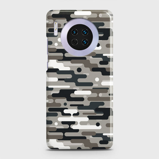 Huawei Mate 30 Cover - Camo Series 2 - Black & Olive Design - Matte Finish - Snap On Hard Case with LifeTime Colors Guarantee