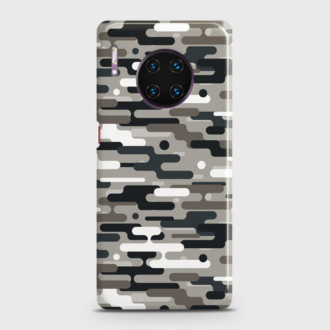 Huawei Mate 30 Pro Cover - Camo Series 2 - Black & Olive Design - Matte Finish - Snap On Hard Case with LifeTime Colors Guarantee
