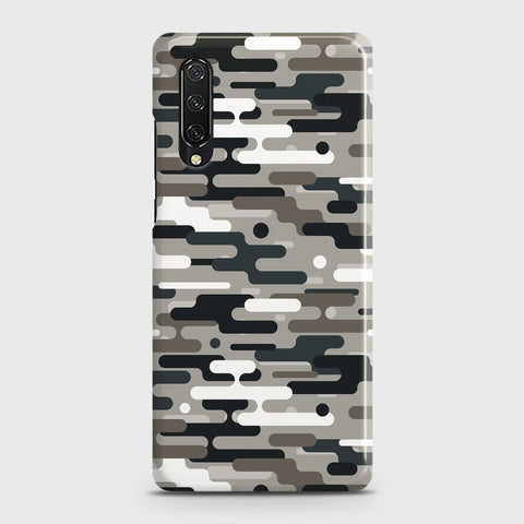 Huawei Y9s Cover - Camo Series 2 - Black & Olive Design - Matte Finish - Snap On Hard Case with LifeTime Colors Guarantee