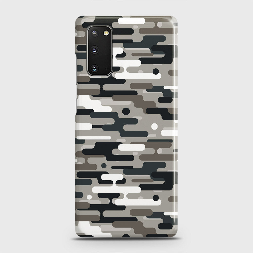 Samsung Galaxy S20 Cover - Camo Series 2 - Black & Olive Design - Matte Finish - Snap On Hard Case with LifeTime Colors Guarantee