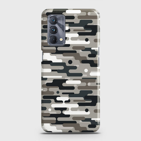 Realme GT Master Cover - Camo Series 2 - Black & Olive Design - Matte Finish - Snap On Hard Case with LifeTime Colors Guarantee