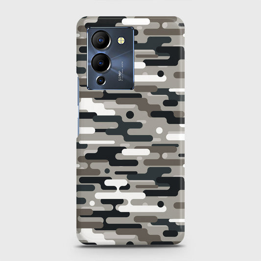 Infinix Note 12 G96 Cover - Camo Series 2 - Black & Olive Design - Matte Finish - Snap On Hard Case with LifeTime Colors Guarantee