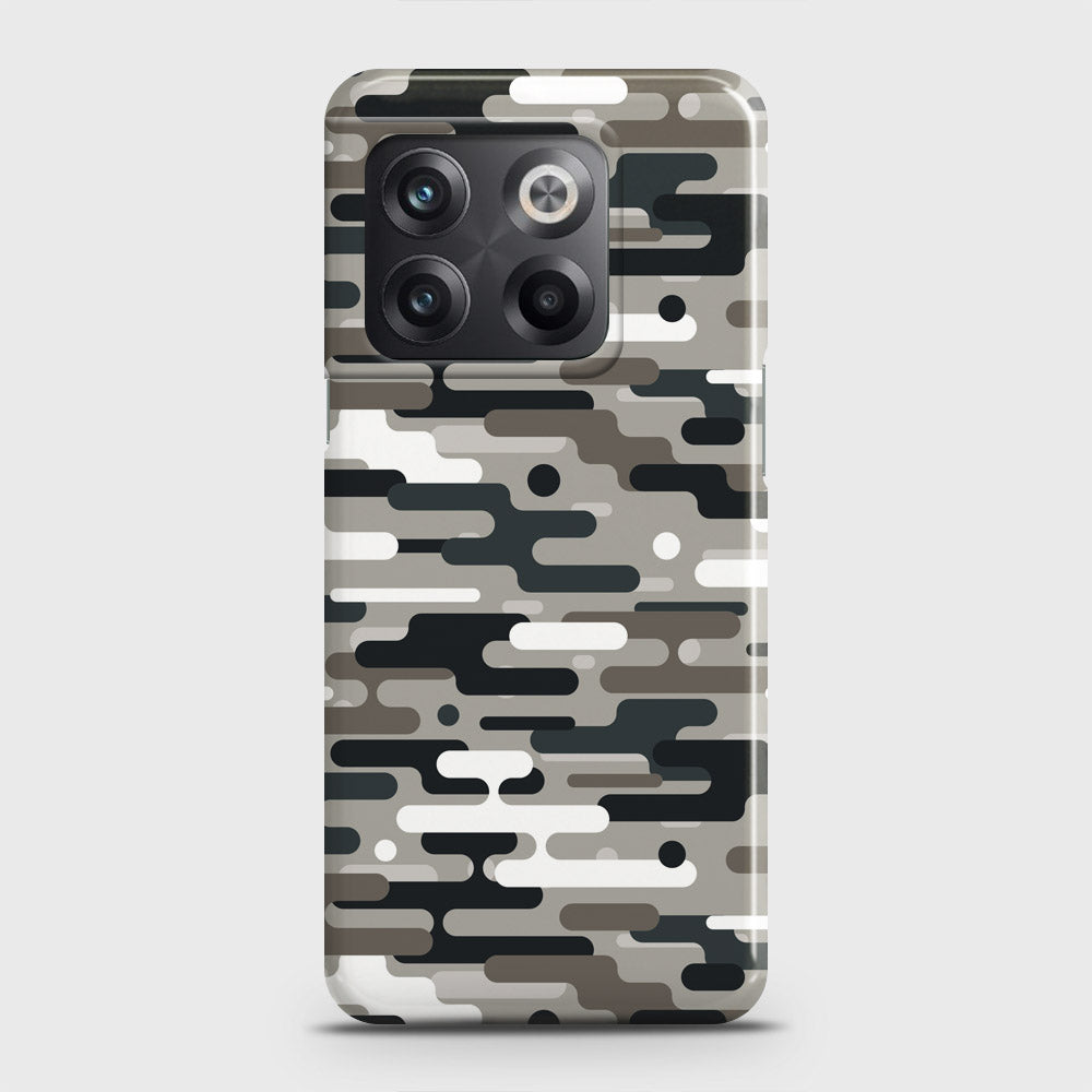 OnePlus Ace Pro Cover - Camo Series 2 - Black & Olive Design - Matte Finish - Snap On Hard Case with LifeTime Colors Guarantee