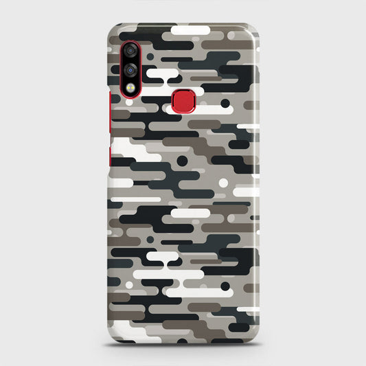 Infinix Hot 7 Pro Cover - Camo Series 2 - Black & Olive Design - Matte Finish - Snap On Hard Case with LifeTime Colors Guarantee
