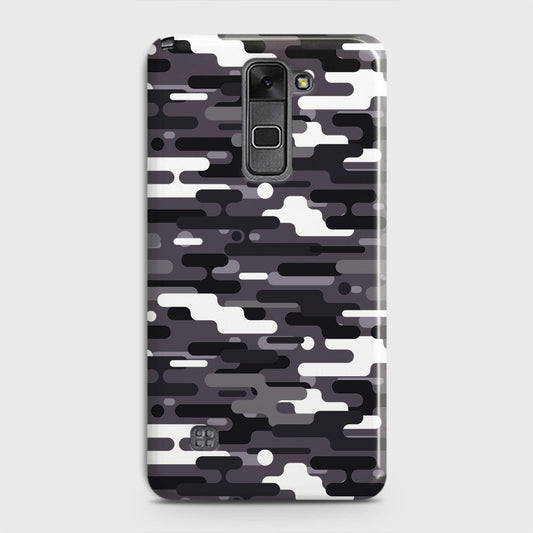 LG Stylus 2 / Stylus 2 Plus / Stylo 2 / Stylo 2 Plus Cover - Camo Series 2 - Black & White Design - Matte Finish - Snap On Hard Case with LifeTime Colors Guarantee