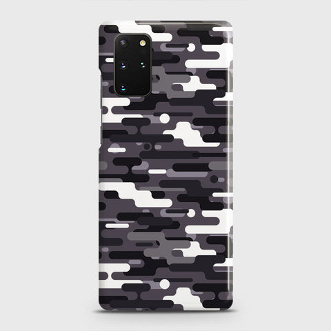 Samsung Galaxy S20 Plus Cover - Camo Series 2 - Black & White Design - Matte Finish - Snap On Hard Case with LifeTime Colors Guarantee (Fast Delivery)