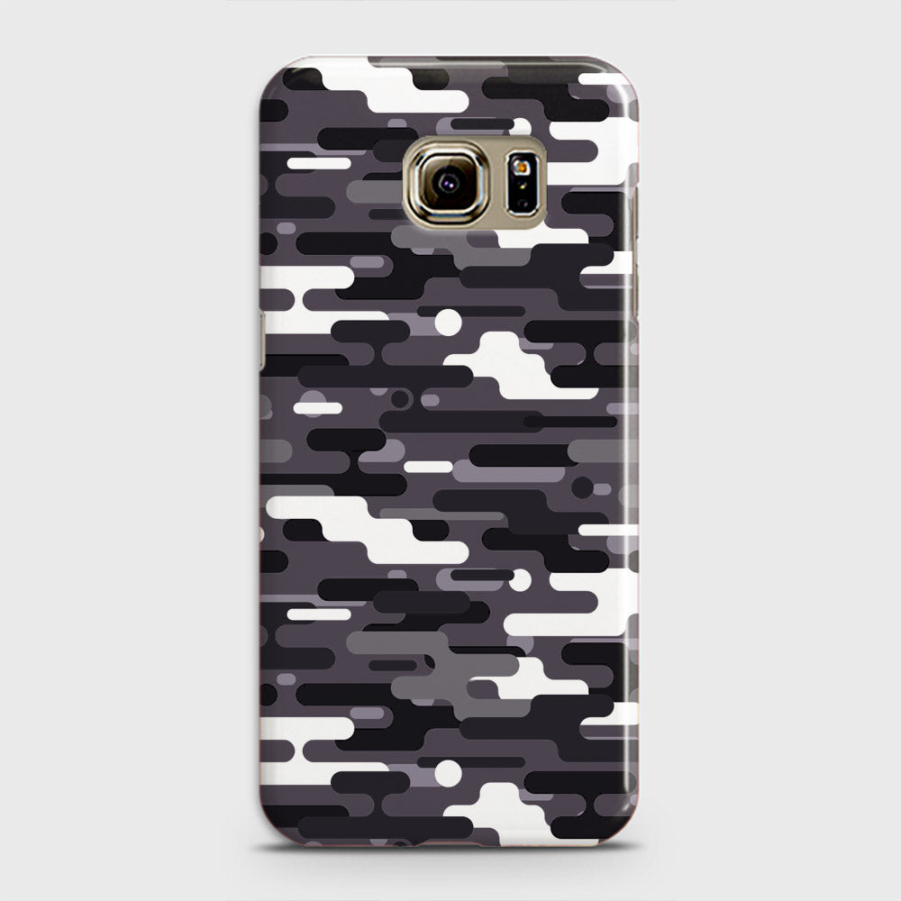 Samsung Galaxy Note 5 Cover - Camo Series 2 - Black & White Design - Matte Finish - Snap On Hard Case with LifeTime Colors Guarantee