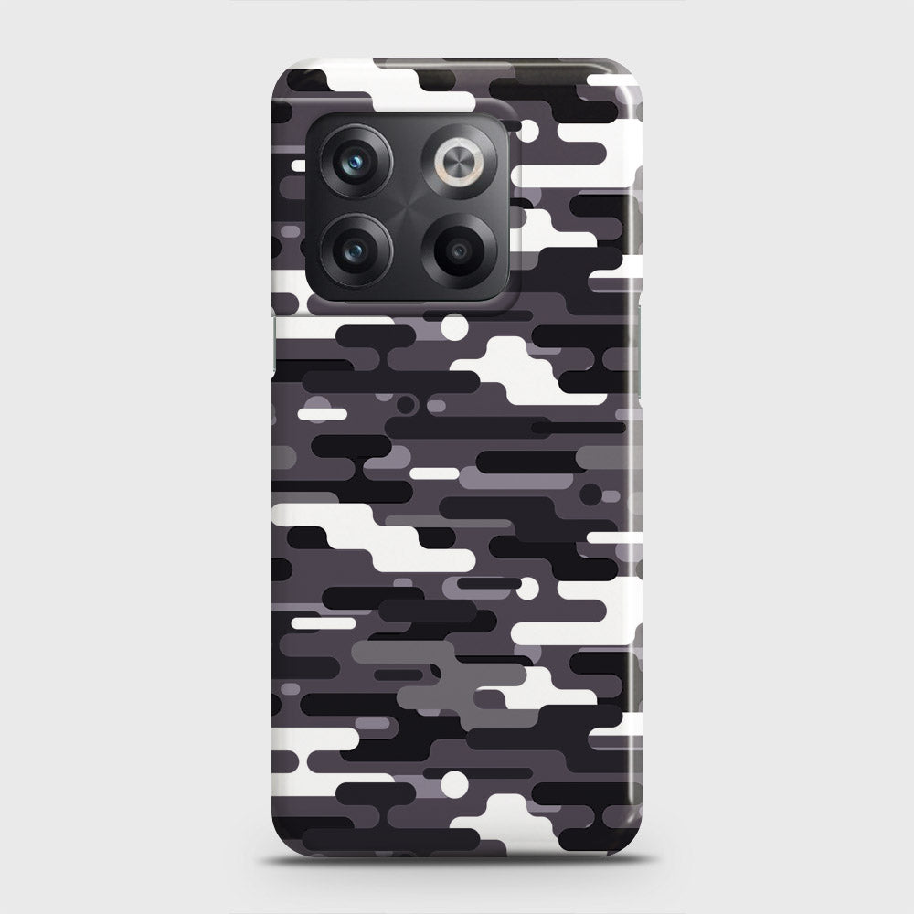 OnePlus Ace Pro Cover - Camo Series 2 - Black & White Design - Matte Finish - Snap On Hard Case with LifeTime Colors Guarantee