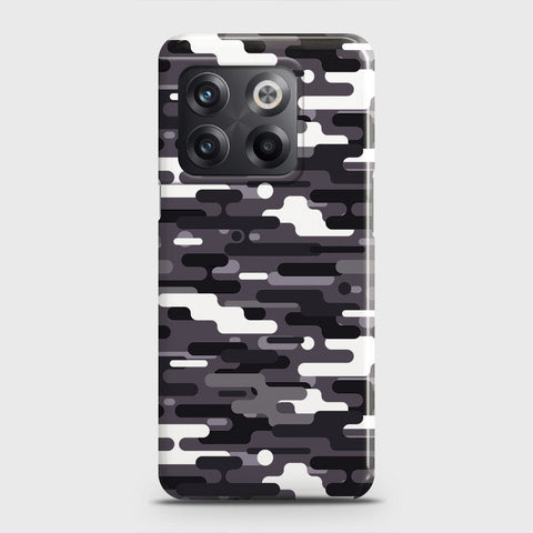 OnePlus Ace Pro Cover - Camo Series 2 - Black & White Design - Matte Finish - Snap On Hard Case with LifeTime Colors Guarantee