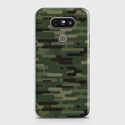LG G5 Cover - Camo Series 2 - Light Green Design - Matte Finish - Snap On Hard Case with LifeTime Colors Guarantee
