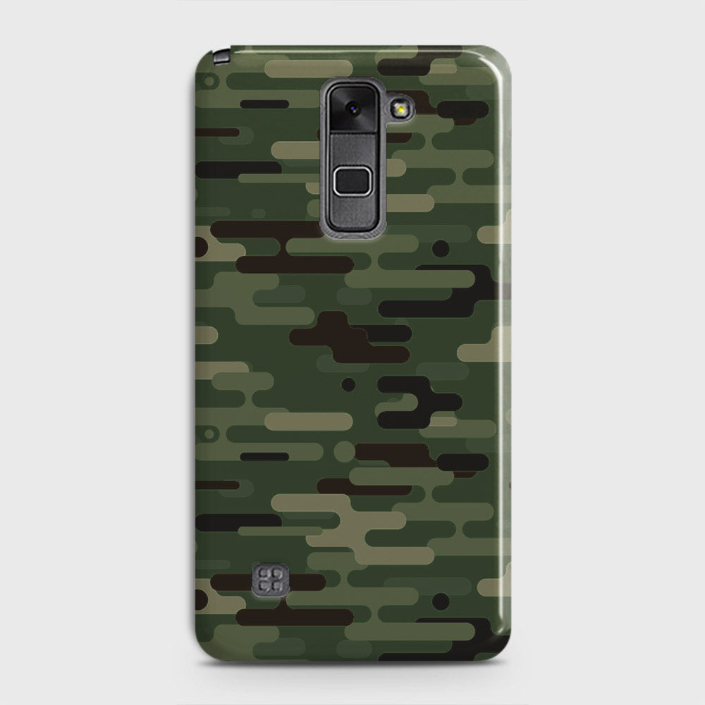 LG Stylus 2 / Stylus 2 Plus / Stylo 2 / Stylo 2 Plus Cover - Camo Series 2 - Light Green Design - Matte Finish - Snap On Hard Case with LifeTime Colors Guarantee