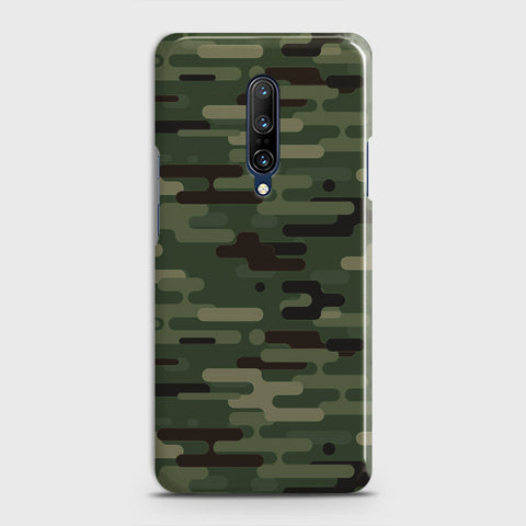 OnePlus 7 Pro  Cover - Camo Series 2 - Light Green Design - Matte Finish - Snap On Hard Case with LifeTime Colors Guarantee