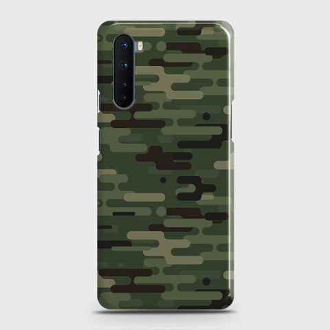 OnePlus Nord  Cover - Camo Series 2 - Light Green Design - Matte Finish - Snap On Hard Case with LifeTime Colors Guarantee