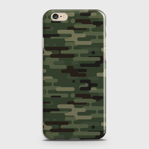 iPhone 6 Cover - Camo Series 2 - Light Green Design - Matte Finish - Snap On Hard Case with LifeTime Colors Guarantee