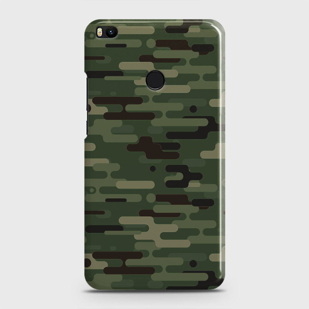 Xiaomi Mi Max 2 Cover - Camo Series 2 - Light Green Design - Matte Finish - Snap On Hard Case with LifeTime Colors Guarantee