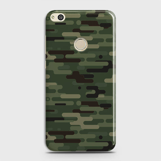 Huawei Nova Lite Cover - Camo Series 2 - Light Green Design - Matte Finish - Snap On Hard Case with LifeTime Colors Guarantee
