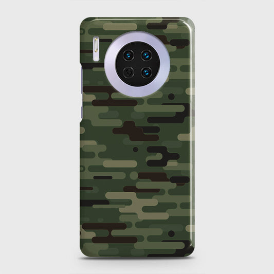 Huawei Mate 30 Cover - Camo Series 2 - Light Green Design - Matte Finish - Snap On Hard Case with LifeTime Colors Guarantee